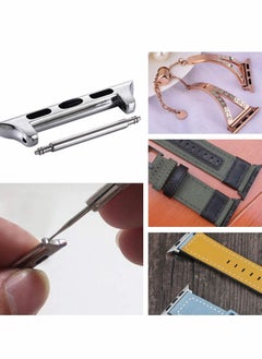 Y&D Watch Strap Connector Compatible with Apple Band Replacement Tool, Stainless Steel Adapter Replaceable Metal Connection , Three Colors (3 Pack)  - Image 2
