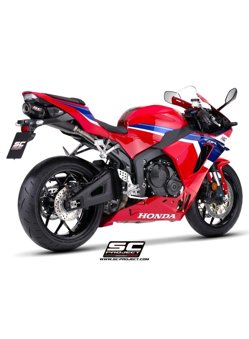 عادم SC Project SC-RR من ألياف الكربون لدراجة Honda CBR600RR (2024–2026) - Image 4