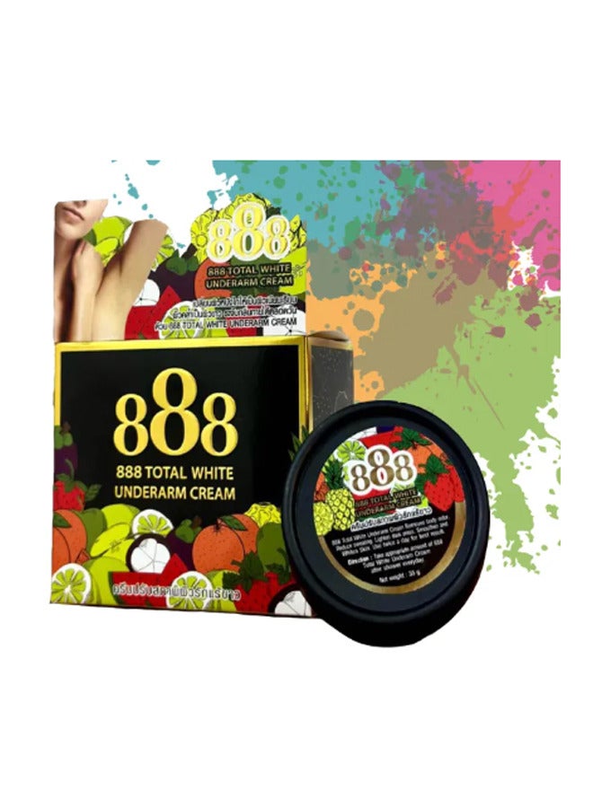 888 TOTAL WHITE White Underarm Whitening Cream - Image 1