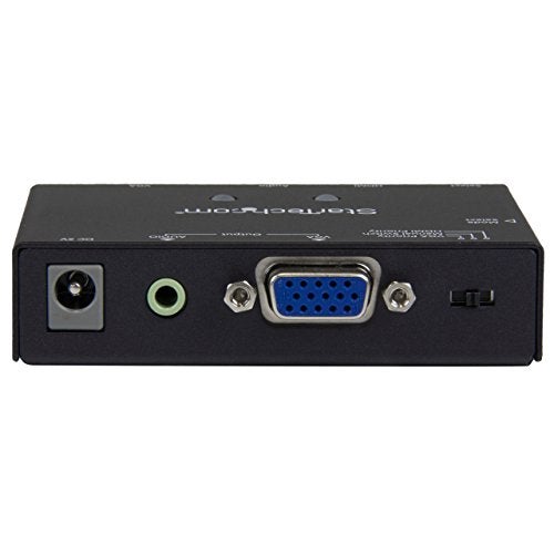 StarTech.com 2x1 VGA + HDMI to VGA Converter Switch w/ Priority Switching – Multi-format VGA and HDMI to VGA Selector – 1080p (VS221HD2VGA) - Image 4