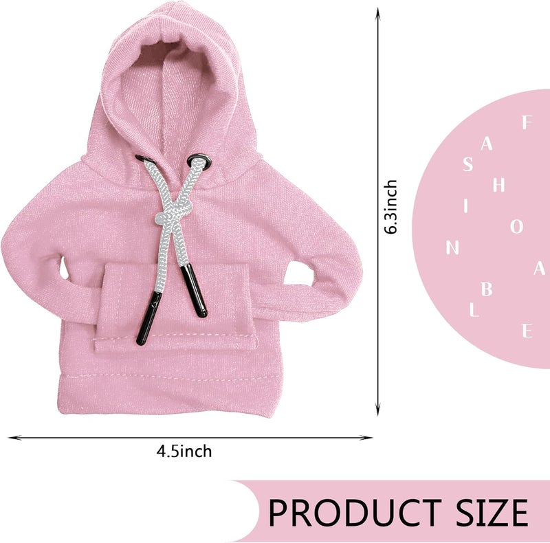 vvag Gear Shift Hoodie, Hoodie Car Gear Shift Cover, Car Shift Knob Hoodie, Automotive Interior Accessories, Universal Fit Knob Cover Gift (Pink) - Image 2