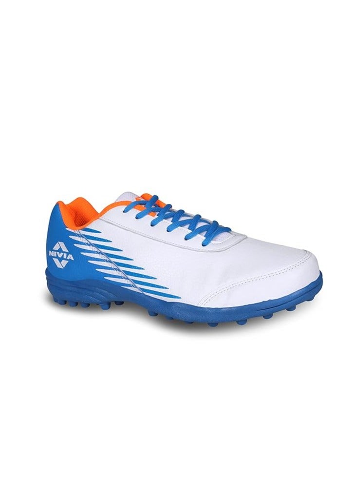 Nivia Men Hook 2.0 Synthetic Leather | Cricket Shoes For Men | 6 UK, 7 US, 40 EU | PVC Outsole With Die-Cut Soft Nr Eva Sockliner For Sports - Image 1