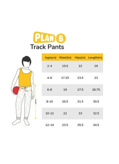 YouGotPlanB YouGotPlanB Cotton Guitar- Grey Track Pants for Boys, Grey, 4 Years-6 Years  - Image 5