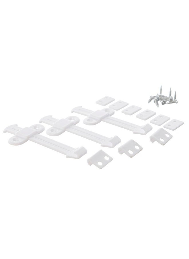dreambaby Dreambaby Drawer Catches - Child Safety Cabinet Latches -3 Count - Model L149  - Image 1