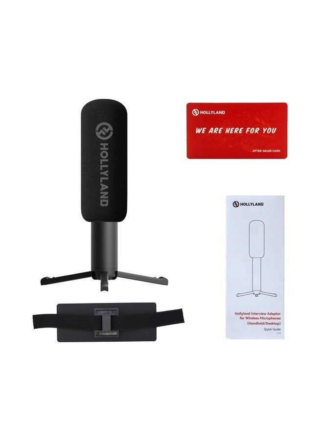 Hollyland Interview Adapter for Wireless Microphones (Handheld/Desktop) HL Interview Adapter - Image 5