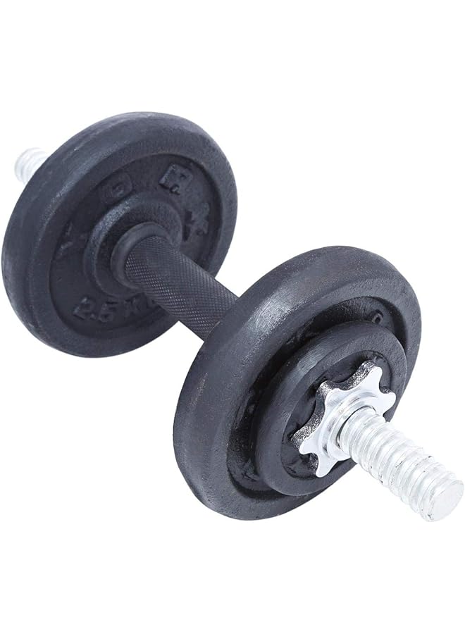 YORK Fitness Cast Iron Dumbbell Set 15 kg - Image 4