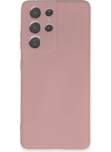 HappyCase Samsung Galaxy S21 Ultra Case Nano Velvet Silicone Inside - Powder  - Image 1