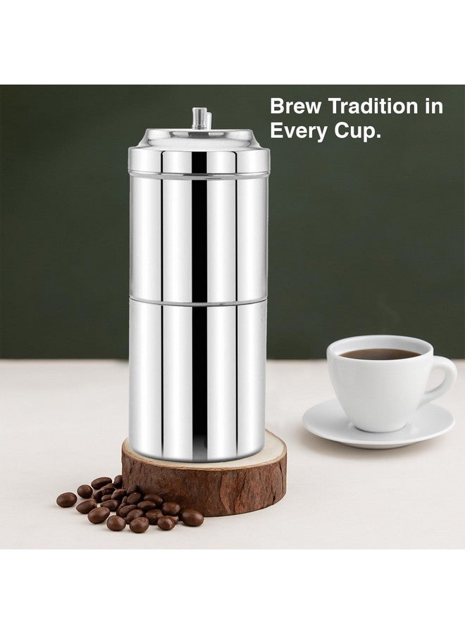 Expresso Stainless Steel South Indian Filter Coffee/Kaapi Drip Maker 700 ml - Image 3
