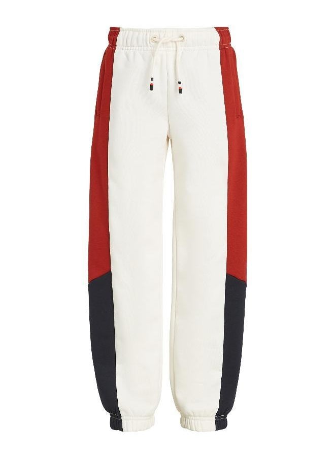 TOMMY HILFIGER - COLORBLOCK FLEECE SWEATPANTS - Image 1