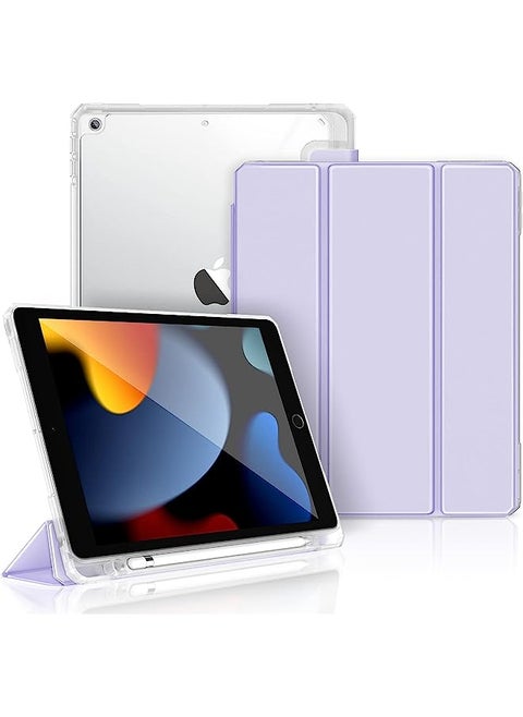 Samsung Galaxy Tab A8 10.5 Case, Glitter Galaxy Tab A8 Case With Stand And Auto Sleep/Wake Function For Samsung Galaxy Tab A8 Tablet (Sm-X200/X205/X207),Purple