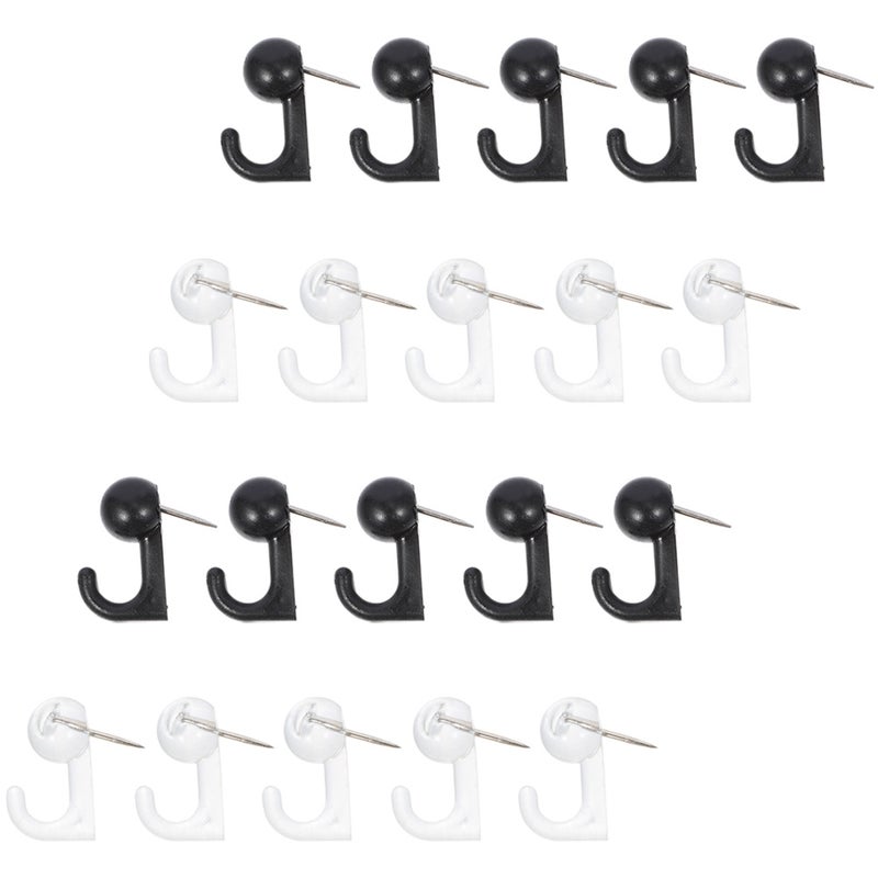 100Pcs Multi-function Thumbtacks DIY Hanging Push Pins Pushpins Hooks Picture Fixing Tools - Image 1