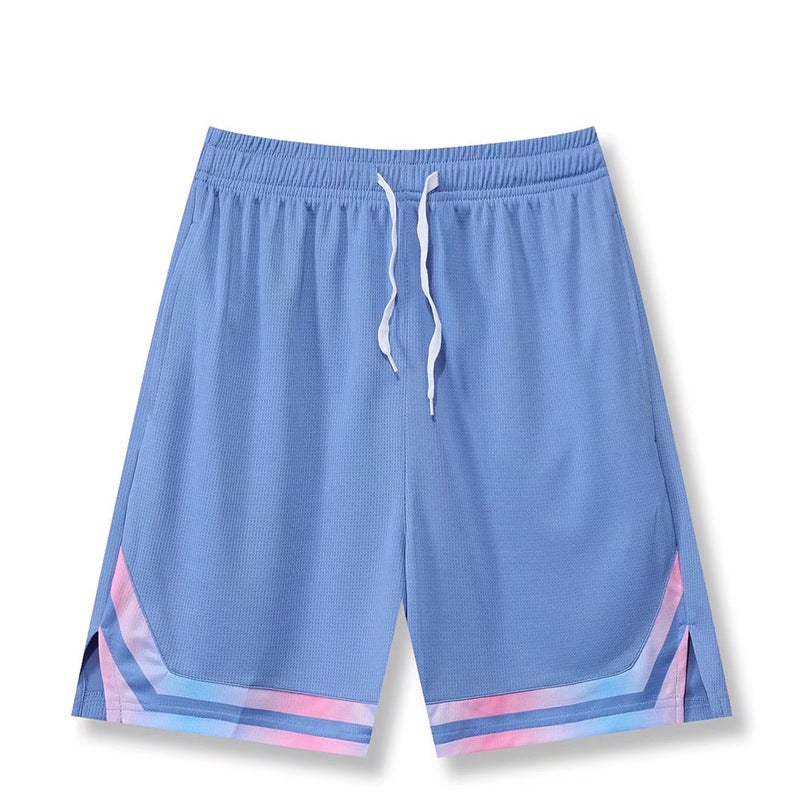 Basketball Sports Shorts Men'S Training Pants Ins Loose Casual Quarterpants Basketball Quick-Drying Breathable Fitness Running - Image 1