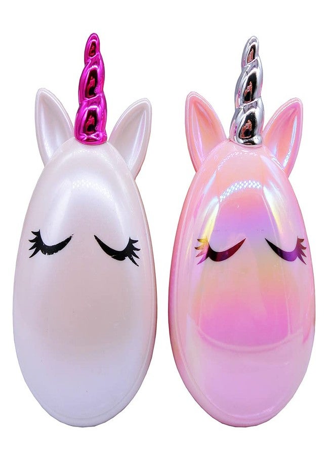 Artkingdome Unicorn Hair Brush Wet dry, Toddler Hair Brush Detangling Anti-static Soft Massage for Kid's, Curly Straight Hair Brushes, Combs Gift - Image 1