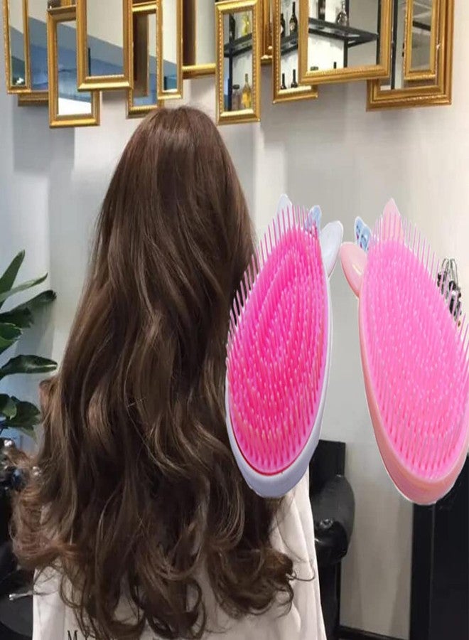 Artkingdome Unicorn Hair Brush Wet dry, Toddler Hair Brush Detangling Anti-static Soft Massage for Kid's, Curly Straight Hair Brushes, Combs Gift - Image 5