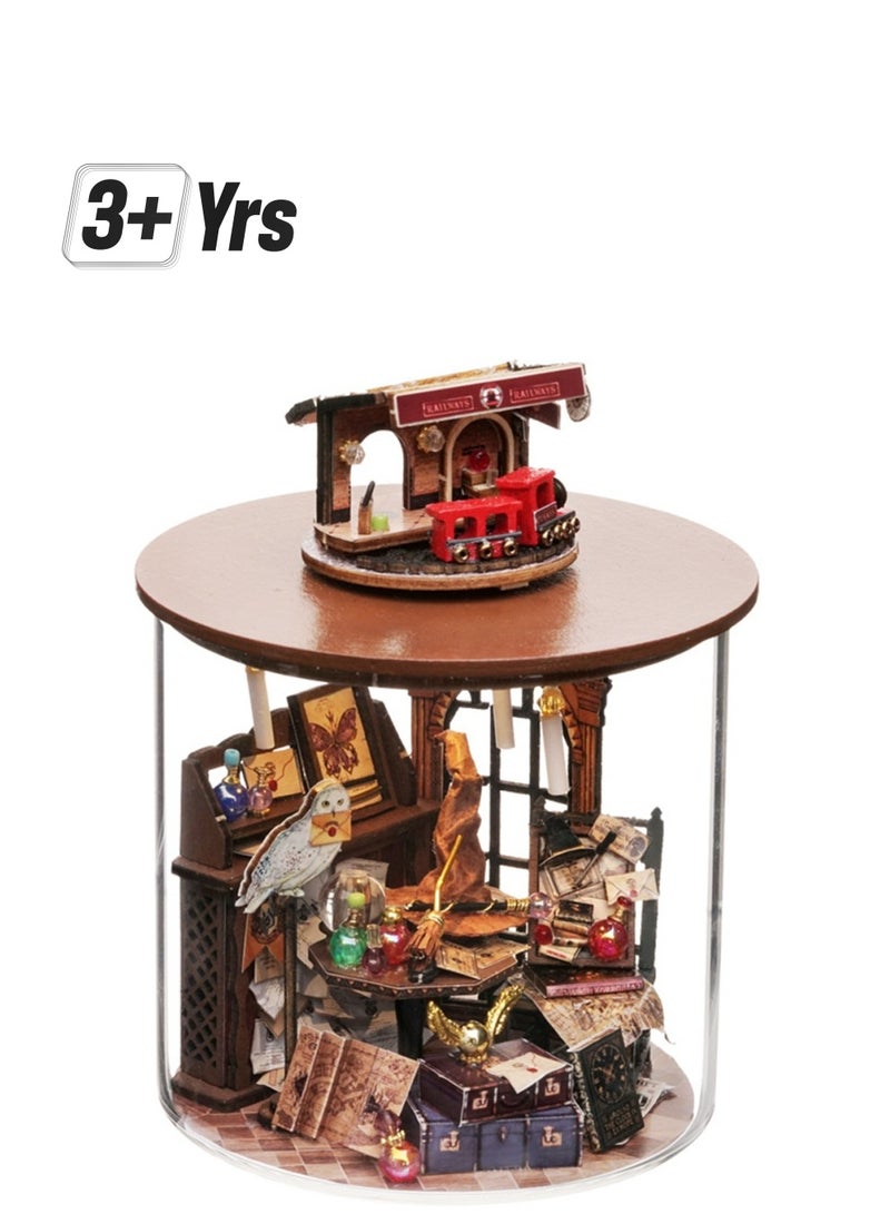 Diy cabin dream bottle 3d three-dimensional assembly model handmade toys creative birthday gift toys  - Image 1