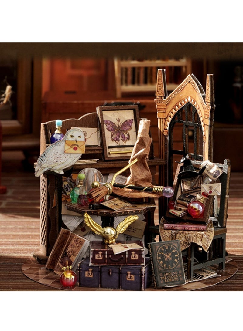 Diy cabin dream bottle 3d three-dimensional assembly model handmade toys creative birthday gift toys  - Image 5