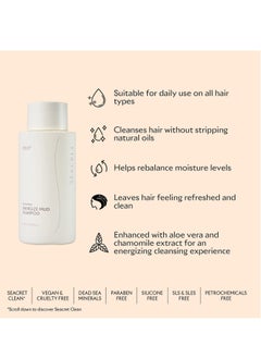 Seacret SEACRET Dead Sea Shampoo - HydraMud Energize Mud Shampoo with Dead Sea Minerals & Argan Oil, 13.3 FL.OZ  - Image 2