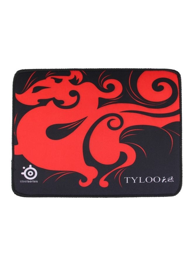 Extended Large Slim Anti-Slip TYLOO Pattern Soft Rubber Smooth Cloth Surface Game Keyboard Mouse Pad Mat, Size: 320 x 240 x 3 mm