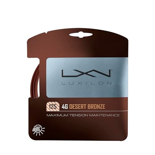 Luxilon 4G 125 Tennis String - Set, Desert Bronze - Image 1