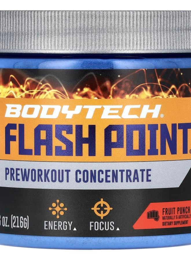 فلاش بوينت مركز قبل التمرين بنكهة فواكه 7.6 أونصة (216 جرام)