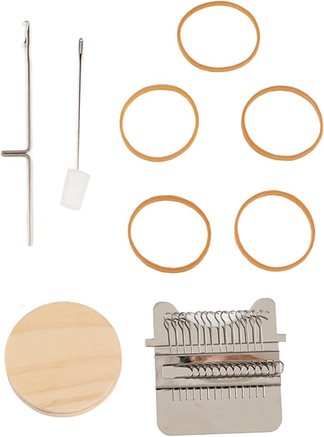 Multifunctional Darning Loom Repair Kit With 14 Needles For DIY Crafts Carpets Scarves - Image 1