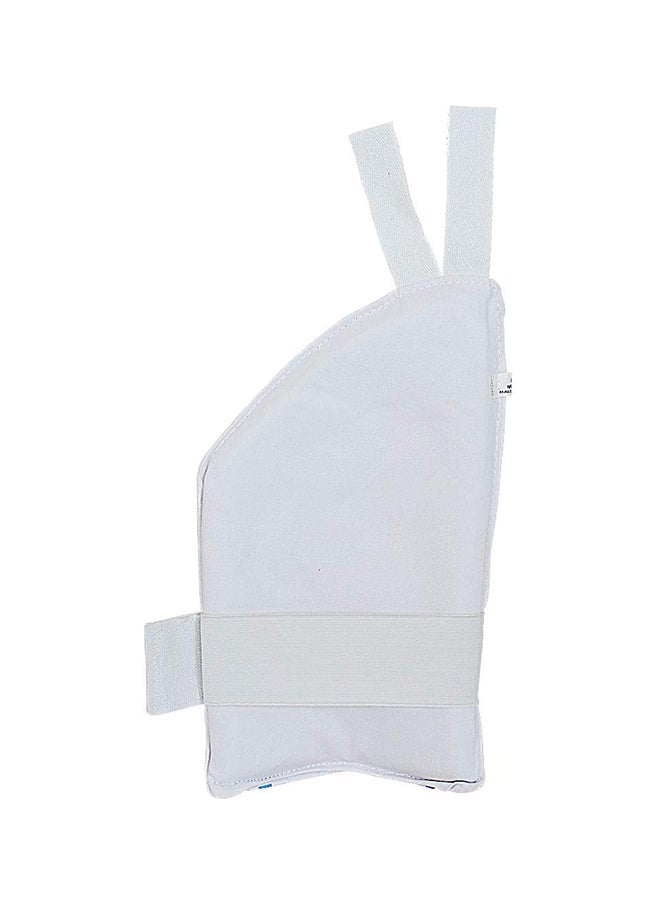 DSC - Intense Attitude Cricket Inner Thigh Pad For Mens | Size: Mens | Material: Leather | Low Density Foam Inside | Front Protection With Solid TPU | With Elastic Hook - Image 1