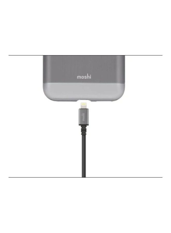 موشي كابل USB بموصل Lightning وبطول 3 أمتار أسود - Image 3