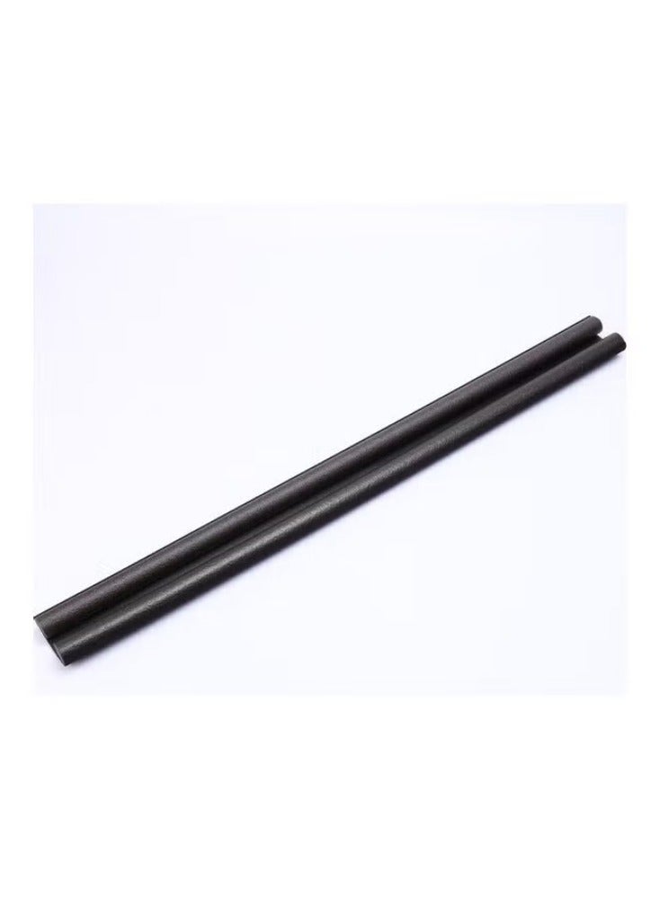 Foamed Cotton Door Bottom Noise Reduction Sealing Strip Black 93cm - Image 2
