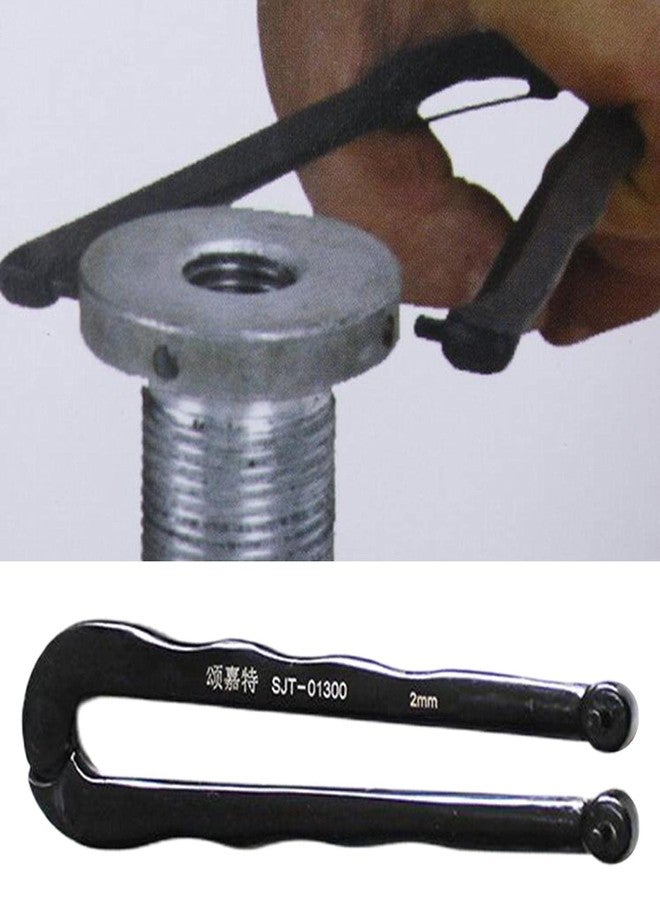 Fenteer Steel Adjustable Face Spanner Wrench Pin Plier Round Nut, 2mm - Image 3
