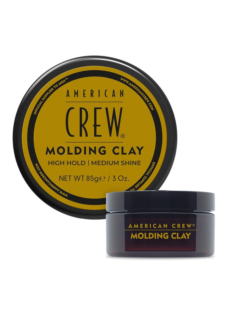 AMERICAN CREW American Crew Men's Hair Molding Clay high hold medium shine 85  - Image 4