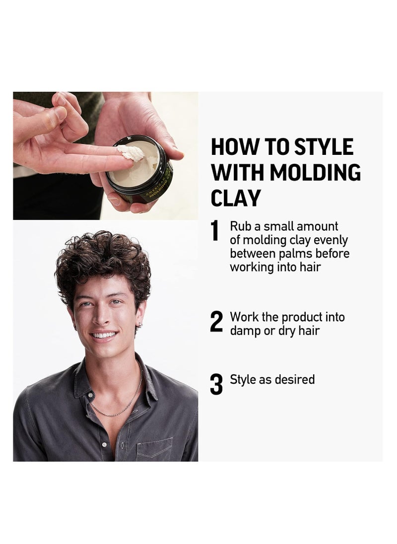 AMERICAN CREW American Crew Men's Hair Molding Clay high hold medium shine 85  - Image 3