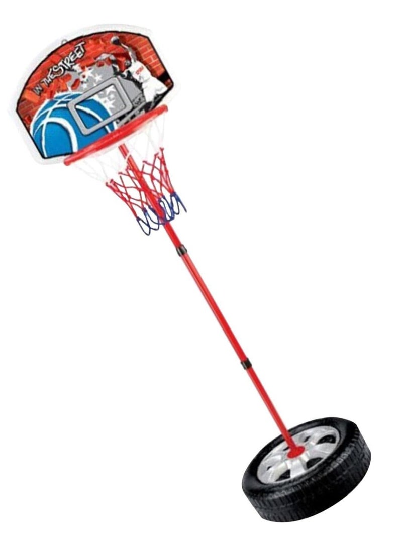 Meetion Kids Basketball Hoop Without Ball Portable Backboard Hoop for Children Wide Base Mini Indoor Outdoor Basketball Fun Game for Boys & Girls  - Image 2