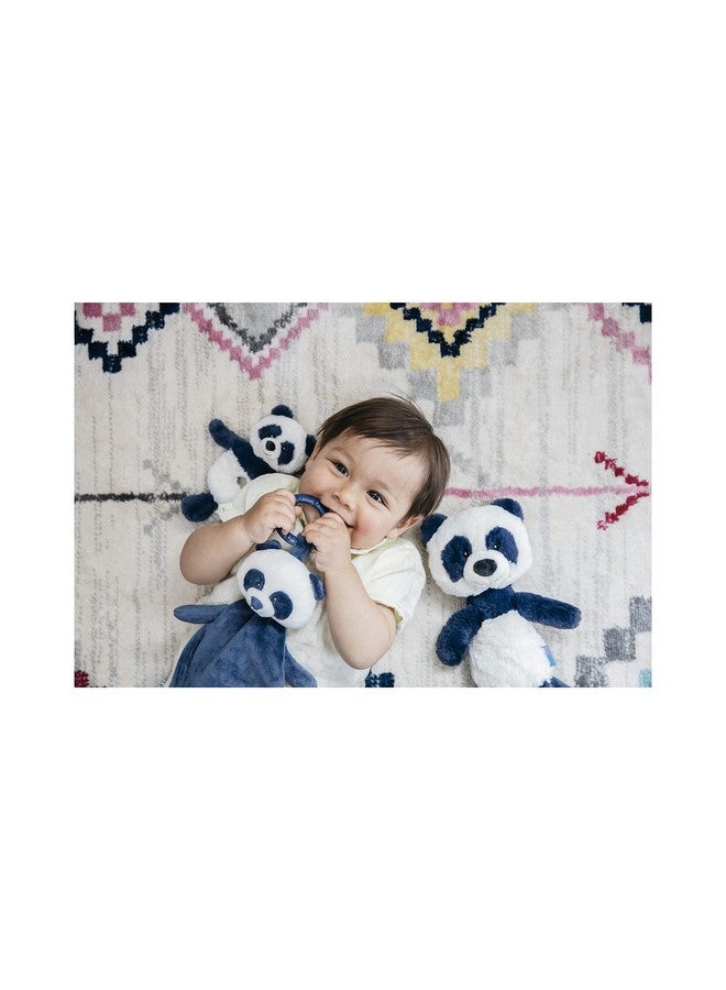 Spin Master GUND Baby GUND Baby Toothpick Cooper Panda Rattle Plush Stuffed Animal, Blue, 7.5" - Image 4