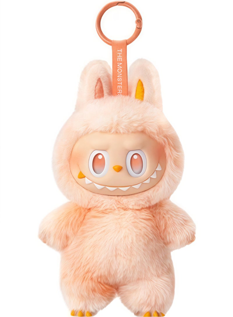 THE MONSTERS Labubu Blind Box - Big into Energy Series Vinyl Plush Pendant, Collectible Original Labubu Doll, Secret Toy Keychain Gift,HAPPINESS - Image 1