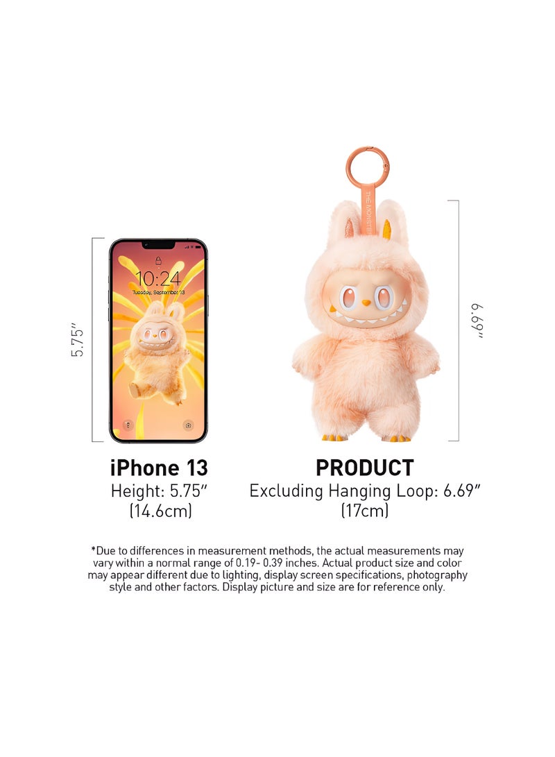 THE MONSTERS Labubu Blind Box - Big into Energy Series Vinyl Plush Pendant, Collectible Original Labubu Doll, Secret Toy Keychain Gift,HAPPINESS - Image 4