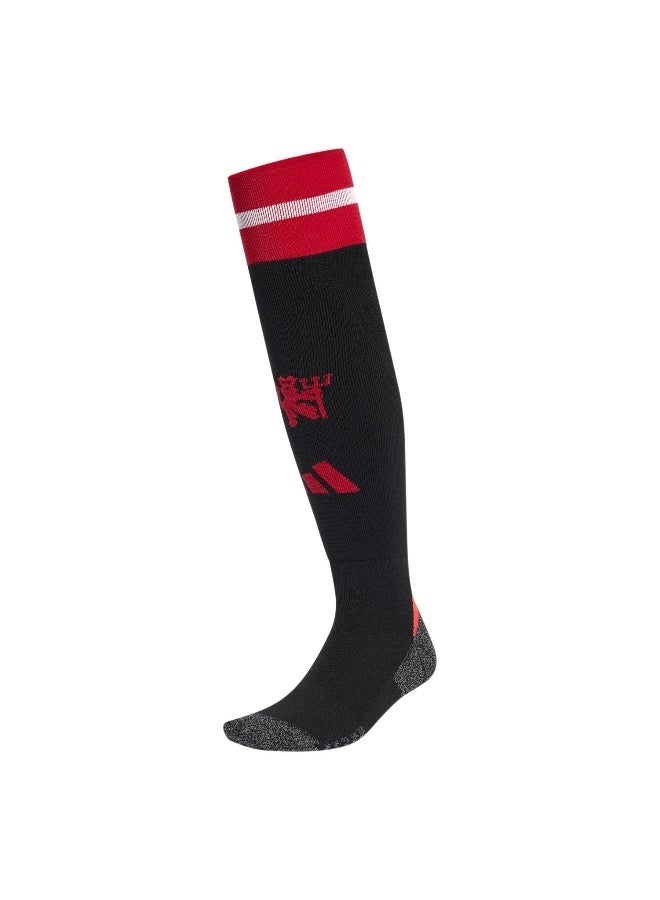 adidas Originals Mufc H So Black Football Socks Kxxl - Image 1