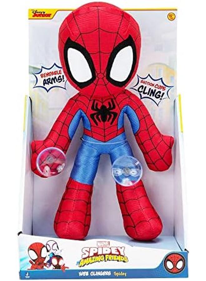 سبايدي اند هيز اميزينج فريندز ليتل كلينجرز ويب من القطيفة مقاس 9 بوصة - Image 2