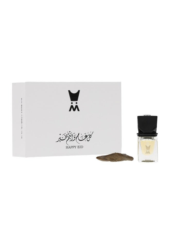  Al Majed Oud Eid Gift Set White 3ml + 5G - Image 1