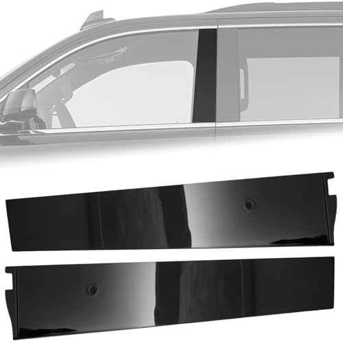 DIMEANI Door Pillar Trim Molding Window Trim Cover fit for Cadillac Escalade ESV Chevrolet Suburban 3500HD Chevy Tahoe GMC Yukon XL 2015 2016 2017 2018 2019 2020, Driver&Passenger Side 926-241 242 - Image 1