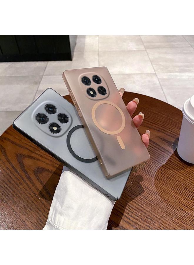 اس-توب جراب لهاتف Redmi Note 14 Pro 5G Fine Hole Ice Fog MagSafe PC Phone Case - Image 3