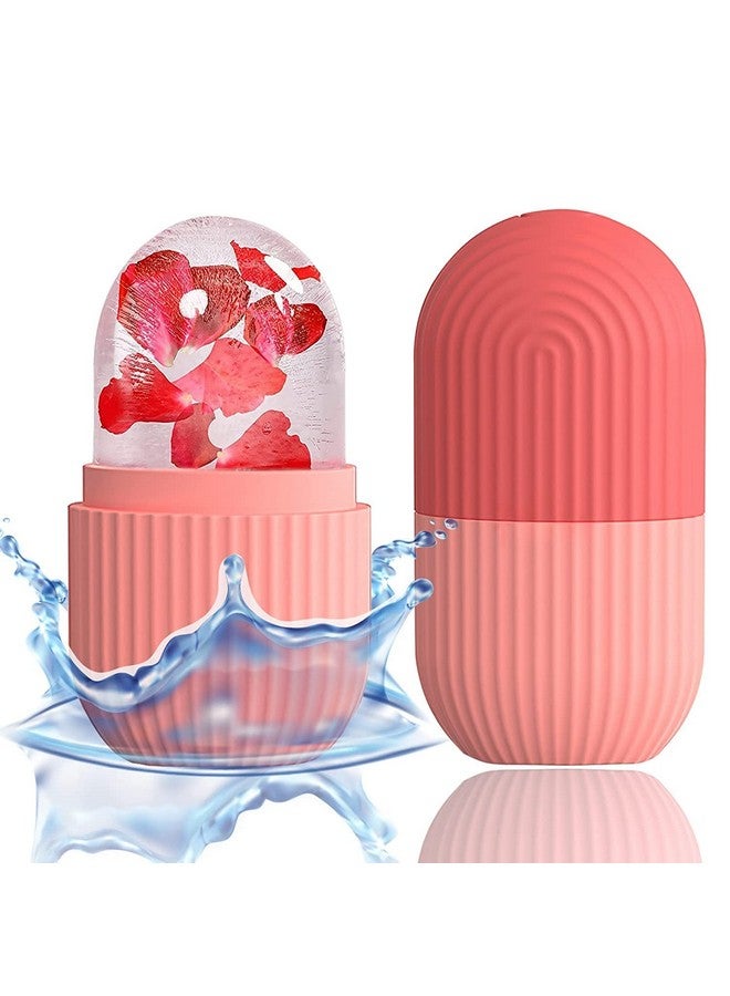 Glowhouse Ice Roller For Face, Neck and Body For Puffy Eyes Easy to Use and Carry Unbreakable and Reusable Massage Silicone Ice Mold - Image 1