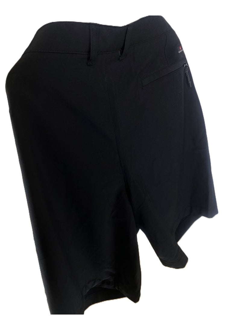 Quiksilver Anthracite -  Hybrid Casual/ Beach/ Swim Shorts 20" Long - Image 2