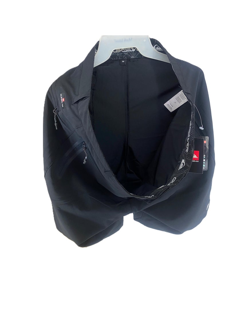 Quiksilver Anthracite -  Hybrid Casual/ Beach/ Swim Shorts 20" Long - Image 5