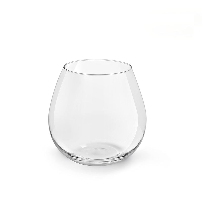 Royal Leerdam Bairrada Stemless Wine Glass 4-Piece Set, 590 ml Capacity
