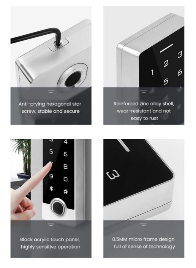 Bluefield IP68 Biometric Reader Fingerprint Touch-Screen Standalone Access Control  - Image 2