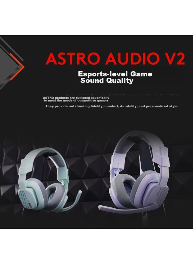 G Logitech Astro A10 Upgraded Edition, Over-ear Computer Gaming Headset With Microphone, Stereo E-sports Headphones With Noise Cancellation, Ps5 Pubg Headset, Energy Purple - Image 4