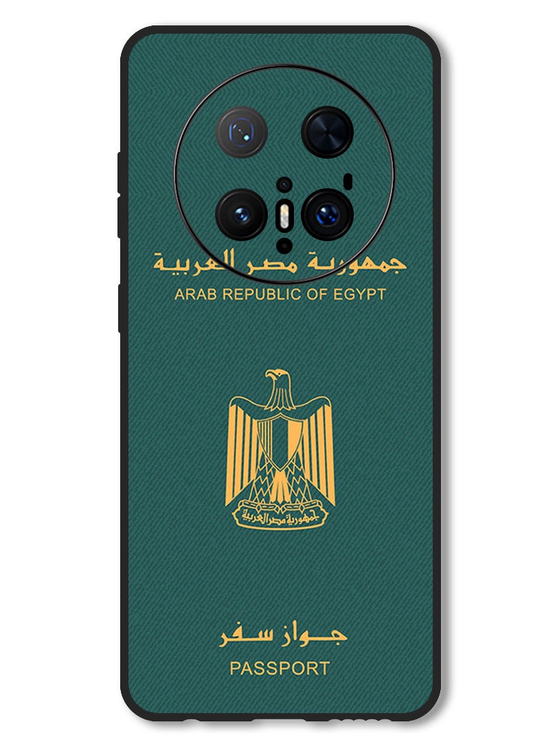 Theodor Case Compatible with Huawei Mate 70 Pro/ 70 Pro + Protection Shockproof Bumper Cover Egypt Passport - Image 1