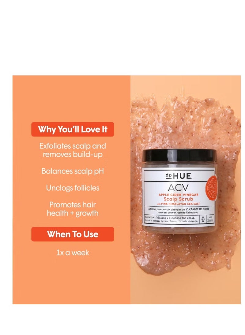 dpHUE Apple Cider Vinegar Scalp Scrub 266ml - Image 3