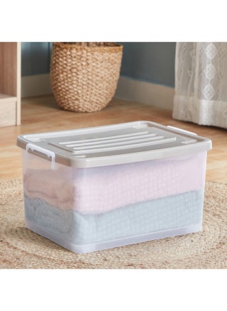 Juana Multipurpose Transparent Storage Box With Wheels And Lockable Lid 32 L - pzsku/Z828F6BC92667B1D622D0Z/45/_/1697104116/75102eef-acc3-4454-8461-2ce256186902