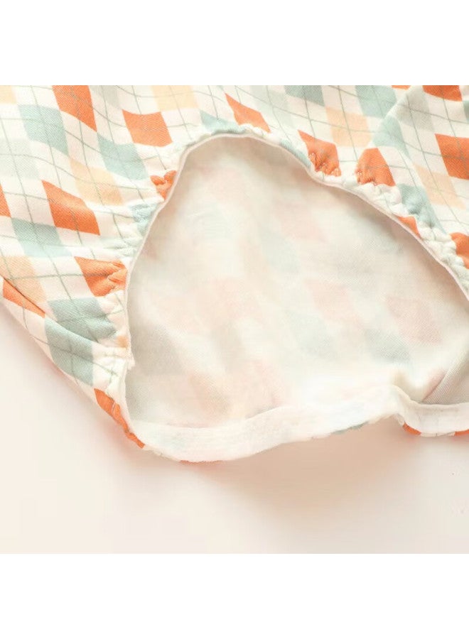 Deanfun Cotton Women's Underwear Style Fresh Printed Mid-rise Panties, 4-pack Gift Box, Multiple Colors, Xxl - Image 3